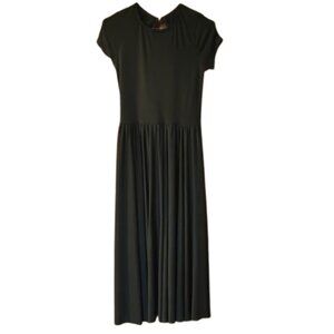 Ballet Dance Dress Midi Army Green Size MA Weissman Style Breathe Me